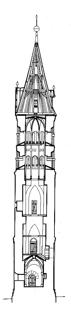 Schwäbisch Gmünd, Johanneskirche, Turm